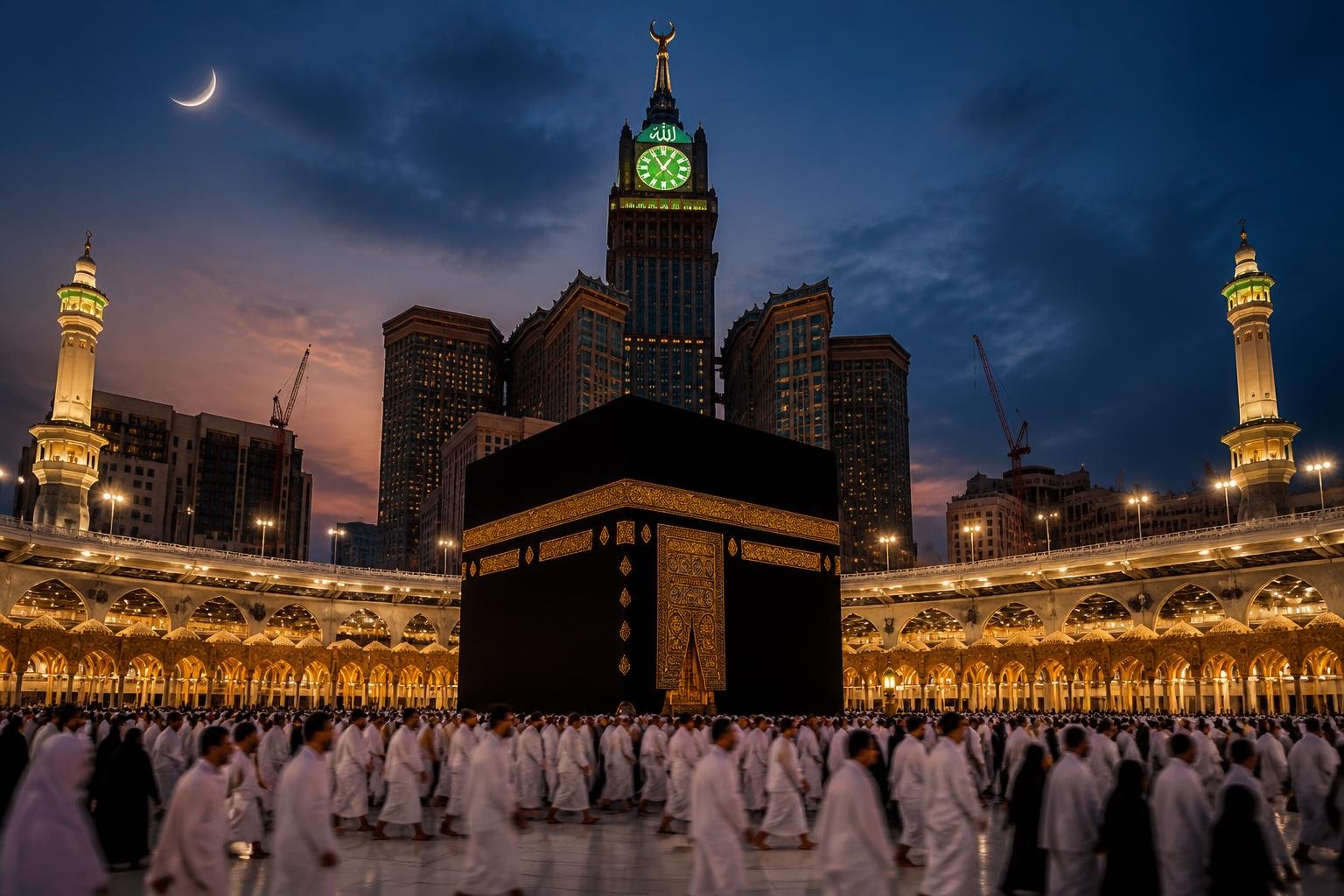 Kaaba in Masjid al-Haram
